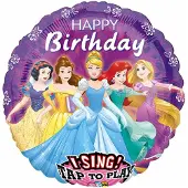 Anagram Ballon Sing-a-tune Disney Princess 71 Cm
