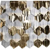 Ginger Ray Backdrop Kit Goud Wit - 2 meter