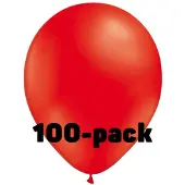 Ballongkungen AB 100 Ballonnen Ø 25 cm rood