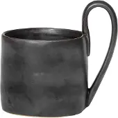 Ferm Living Flow beker 36 cl Zwart