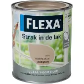 Flexa Strak In De Lak Hoogglans - Nootmuskaat - 0,75 liter