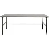 Nordal Sesdia eettafel - shiny zwart