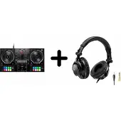 Hercules Inpulse 500 - DJ Controller + DJ-Koptelefoon HDP DJ60 - Zwart