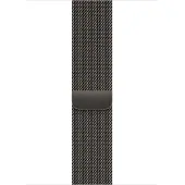 Apple Watch 42/44/45 mm Polsband Milanees Grafiet