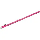 Flamingo Monte Carlo Gevoerd - Halsband Honden - Halsband Monte Carlo Roze L 33-37cm 16mm - 1st - 126398 - 1st