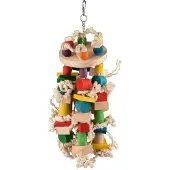 Flamingo Rainbow Fos Vogelspeelgoed 42cm