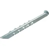 Pro+ Tentharing 30cm metaal geribbeld
