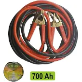 JBM Brass Starter Cable With Solid Clamps 5 M X 70 Mm 2 Units Rood One Size / EU Plug 220V