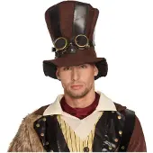 Boland Starepunk hoed (bruin)