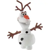 BULLYLAND 12963 – Speelfiguur Disney Frozen – Olaf de Sneeuwpop – levensecht en detailrijk vormgegeven – ideaal als vrolijk taartfiguurtje, verzamelobject of cadeautje voor kinderen vanaf 3 jaar