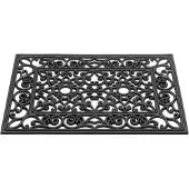 HQ Deurmat Antiek Sun Rubber 40x60cm Zwart zwart Kunststof Deurmat