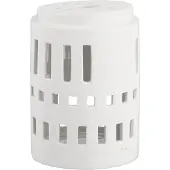 Kähler Urbania Tea Light House Little Tower - Kandelaars Keramiek White - 691069