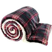 Unique living Plaid Larsson - 150x200 - Antraciet
