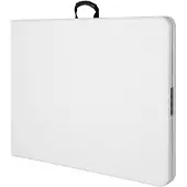 Casaria Klaptafel Wit Kunststof 183x76x74cm Inklapbaar
