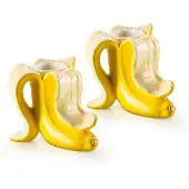 Donkey - Kandelaar Banaan - set van 2