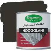 Koopmans Hoogglans 374 Zwart 250 ML