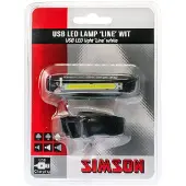 Simson USB LED-koplamp - 30 LUX - Oplaadbaar - Eenvoudige montage - Wit