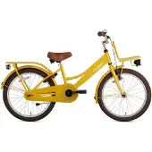 Supersuper Kinderfiets Cooper Bamboo 20 inch Geel