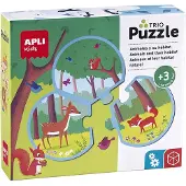 APLI Puzzel - Dieren in hun leefomgeving