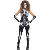 Amscan Dames kostuum Bone-A-Fied Babe Size L