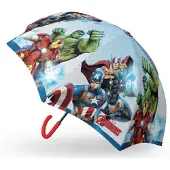 Chanos paraplu Avengers jongens 38 cm polyester lichtblauw