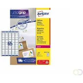 Avery L7651-100 adresetiketten A4 38,1 x 21,2 mm wit (6500 etiketten)