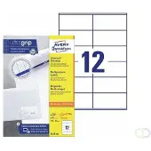 Avery-Zweckform 3424-200 3424-200 ( 105 x 48 mm ),Wit, 2640 stuk(s), Permanent hechtend