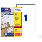 Avery Zweckform L7167-100 verzendetiketten A4 199,6 x 289,1 mm wit (100 etiketten)