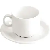 Olympia Koffieschotels Wit Porselein TBV KHN83002 (Stuks 12)