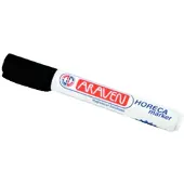 ARAVEN Markeerpen voedseldoos Araven, zwart, oplosbaar in water