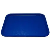 Kristallon dienblad polyprop 35 x 45cm blauw