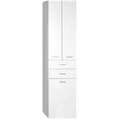 Sapho Zoja kolomkast met wasmand 50x184cm wit