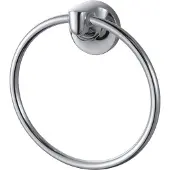 Haceka Aspen handdoekring chroom