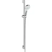 Hansgrohe Crometta doucheset waterbesparend met 2 standen handdouche en glijstang 90cm chroom