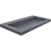 Bally B-stone Meubelwastafel Hardsteen 80x46x5cm Met 1 Kraangat
