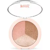 Golden rose Baked Trio Face Powder