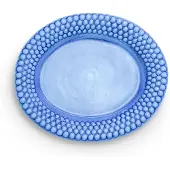 Mateus Bubbles ovale schaal, 35 cm Lichtblauw