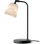 New Works Design tafellamp Material New Edition, dimbaar, zwart, Woon-/ Eetkamer, metaal, Design, tafellamp