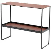 Lind DNA Tafel Console Table - 2 racks Bull Cognac
