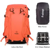 F-Stop Lotus 32L - Essentials Bundle - Nasturtium (Orange)