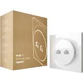 Fibaro Walli N Ethernet Outlet | Dubbele ethernet aansluiting | Wit