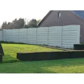 Intergard Beton schutting Woodstone enkelzijdig 200x193cm