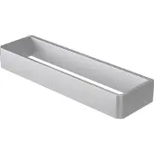 Haceka Aline gasten handdoekhouder geborsteld aluminium