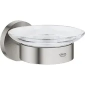 GROHE Essentials Zeepschaal met houder Supersteel