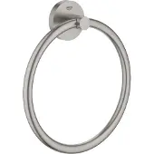 GROHE Essentials Handdoekring Supersteel
