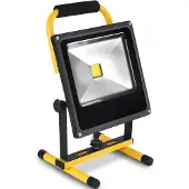 ABC-led 10W LED schijnwerper - Oplaadbaar - 700 lumen - Koud wit