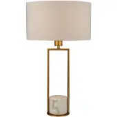 Searchlight Schemer Table met gouden voet
