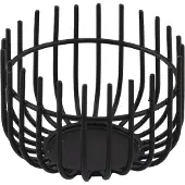 Point-Virgule Wire - Theelichthouder - Metaal - Zwart - Ø 7cm