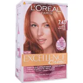 L'Oréal Excellence Crème Permanente Crèmekleuring 7.43 Koper Goudblond