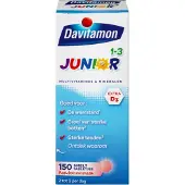 Davitamon 1+1 gratis: Junior 1+ Multivitamines en Mineralen 150 tabletten